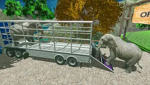 Wild Animal Truck Simulator: Animal Transport game Screenshot 0