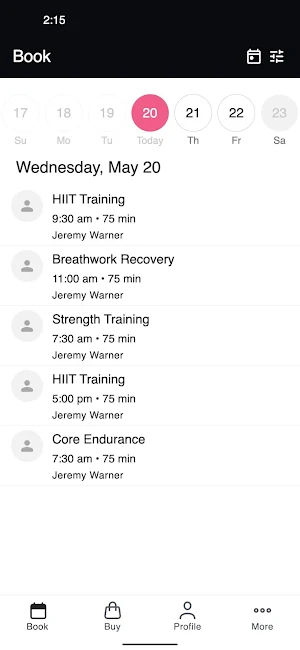 Pack Animal Fitness Screenshot 1
