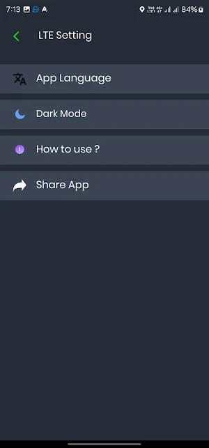 UltraConnect - LTE Master Screenshot 2