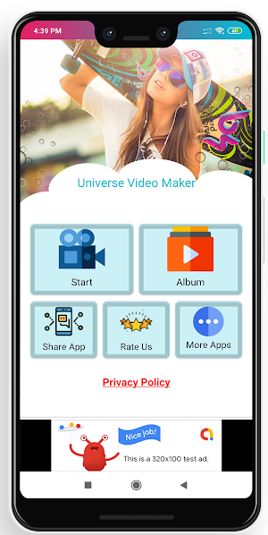 video maker for roposo chingari josh snack takatak Screenshot 1