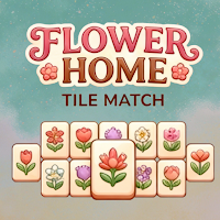 Flower Home: Tile Match