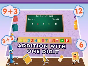 Learn Math Addition Quiz App Screenshot 0