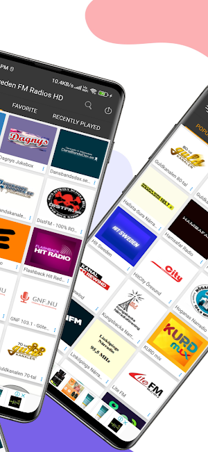 Sweden FM Radios HD Screenshot 1