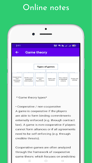 Learn- Game theory Screenshot 3