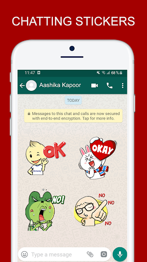 Chatting Stickers For Whatsapp Screenshot 1