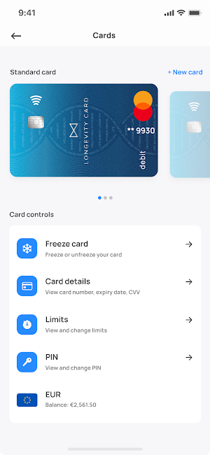 Longevity Business Screenshot 3