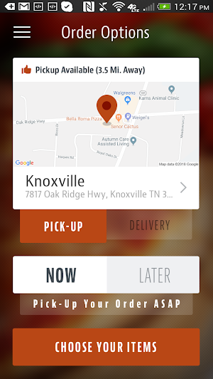 Bella Roma Pizza- Knoxville Screenshot 1
