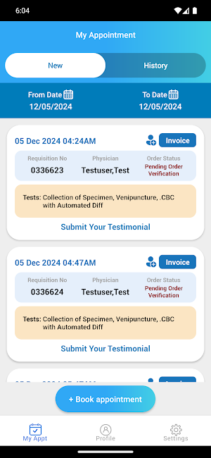 myHealth.Concierge Screenshot 2