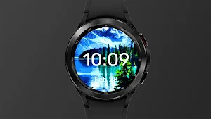 Painted Landscape - Watch Face Screenshot 0