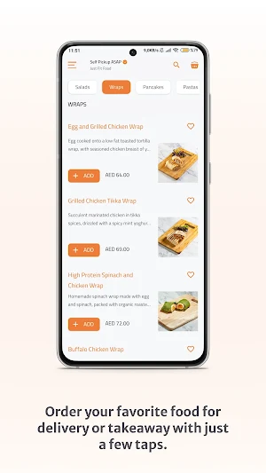 Just Fit Food Screenshot 2