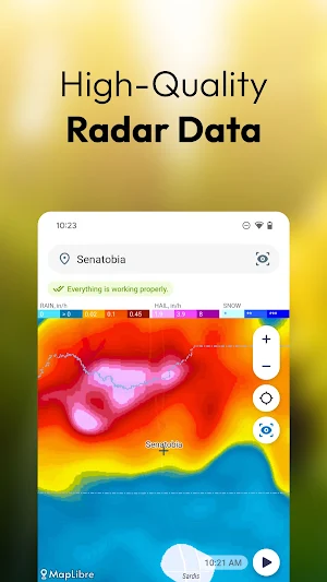 Handy Weather Live Radar Map Screenshot 1