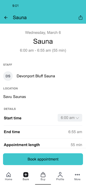 Savu Saunas Screenshot 2