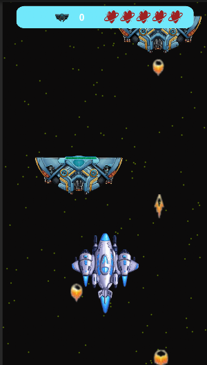 Space galaxy plane Screenshot 0