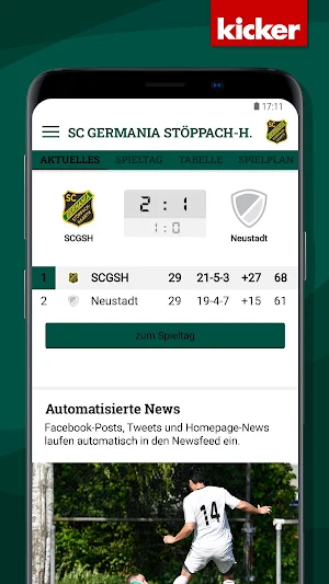 SC Germania Stöppach-Haarth Screenshot 2