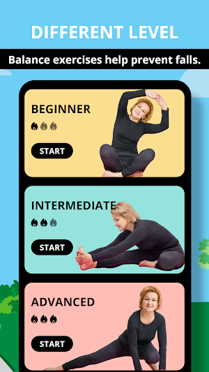 Yoga Exercise for Seniors-Workout for Old & Elders Screenshot 1