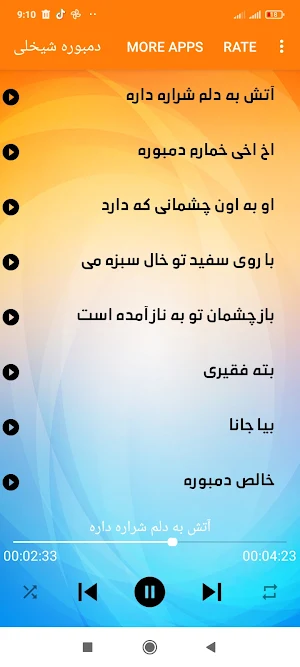 دمبوره شیخعلی Screenshot 1