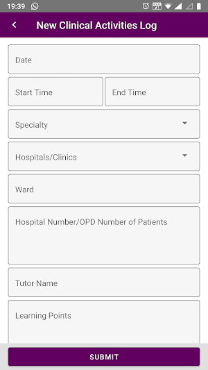 MyMBChB Screenshot 2