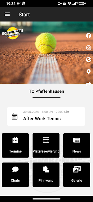Tennis Pfeffenhausen Screenshot 1