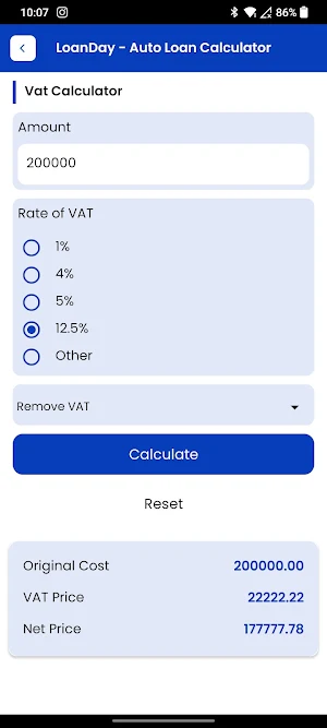 LoanDay - Auto Loan Calculator Screenshot 2
