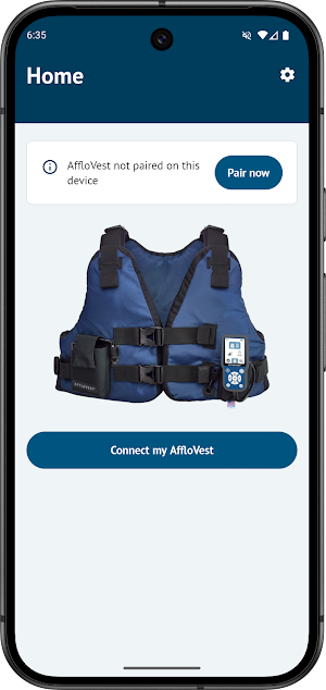 AffloVest Screenshot 1