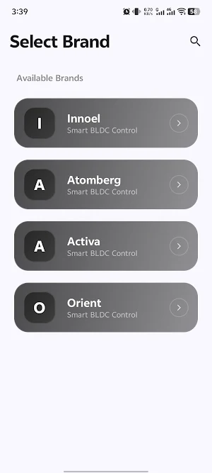 BLDC Fan Remote Screenshot 0