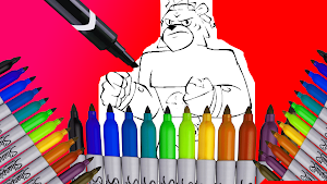 Goo Jit Zu Coloring Book Screenshot 3