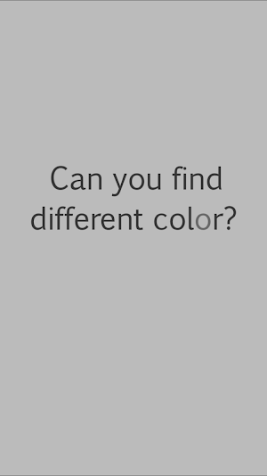 Shades Of Grey - Wrong Color Screenshot 0