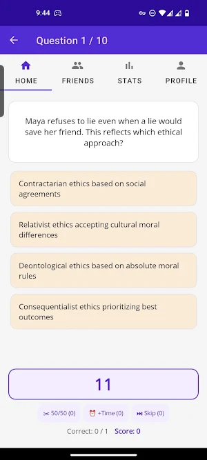 WizzTeens - Quiz and Learn Screenshot 2