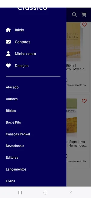 Livrarias Família Cristã APP Screenshot 2