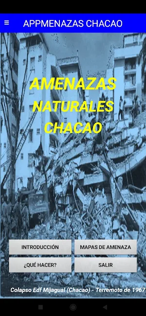 APPMENAZAS Chacao Screenshot 1
