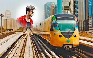Metro train photo editor rail Screenshot 3