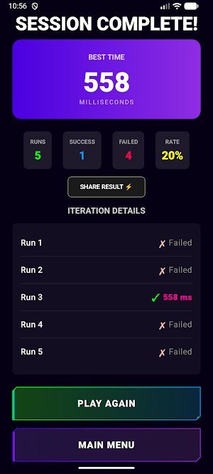 Tap Reflex – Reaction Game Screenshot 3