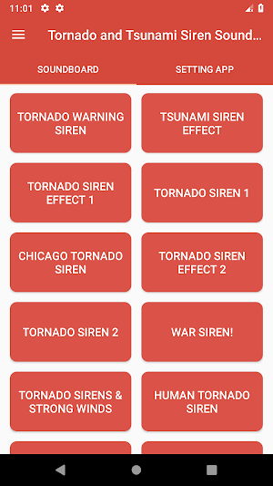 Tornado and Tsunami Siren Sounds ~ Sclip.app screenshot 2