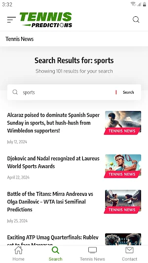 Tennis Prediction Today Screenshot 3