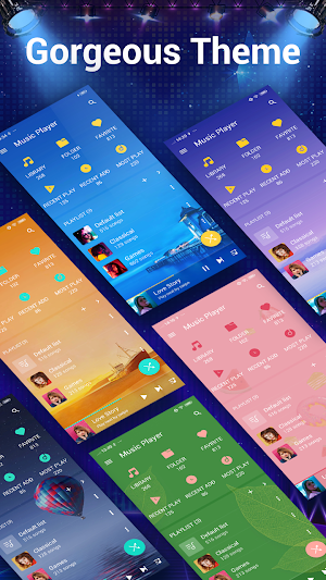 Music player - 10 bands equalizer Audio player Screenshot 3