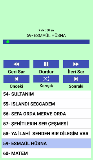En Güzel Seçme  60 İlahi (İnternetsiz) Screenshot 1