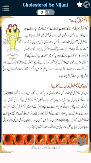 Cholesterol Se Nijaat Screenshot 0