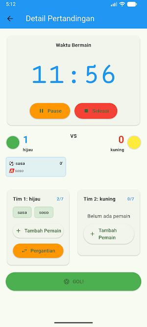 Soccerhub Screenshot 2