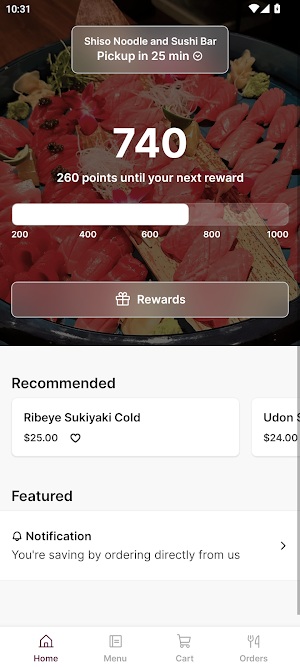 Shiso Noodle and Sushi Bar Screenshot 0