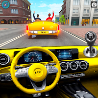 Crazy Car Driving: Taxi Games