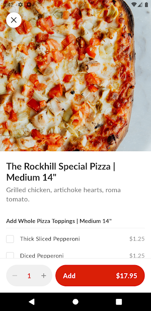 Rockhill Pizza Screenshot 3