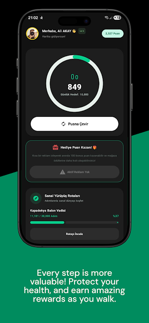 Adimsar - Walk & Earn Screenshot 2