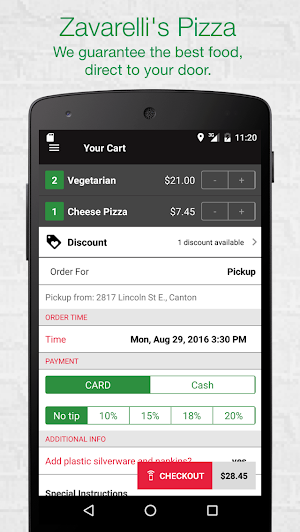 Zavarelli's Pizza Screenshot 3