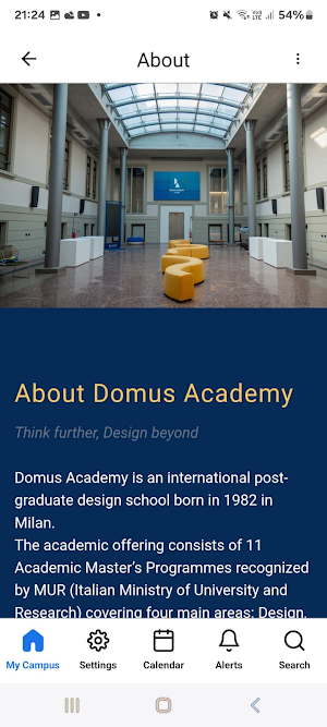MyDomusAcademy Screenshot 2
