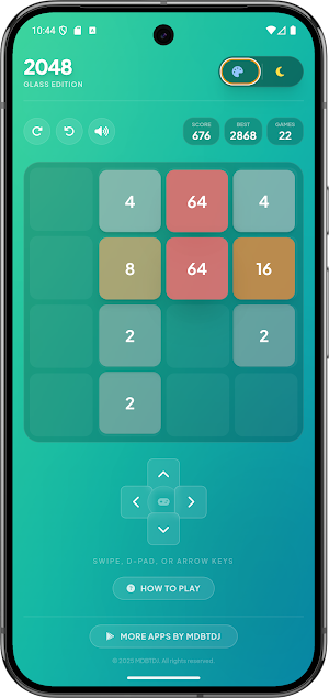 2048 Pro Glass Edition Screenshot 3