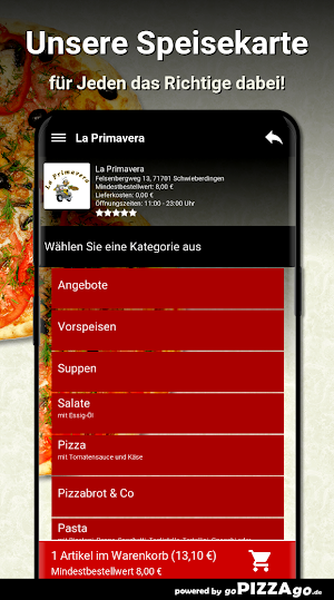 La Primavera Schwieberdingen Screenshot 3
