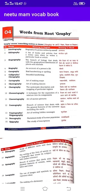 Vocabulary Book By Neetu Singh Screenshot 1