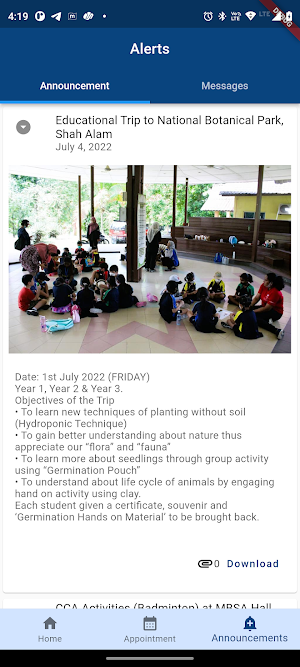 Saint International School Screenshot 1
