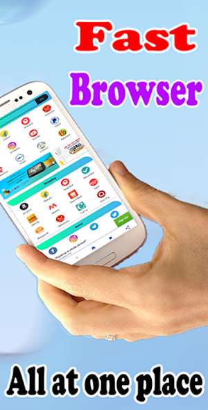 AIO Web Browser - All In One Screenshot 1