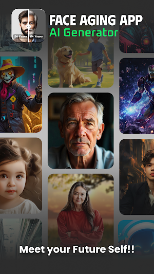 Face Aging App: AI Generator Screenshot 0
